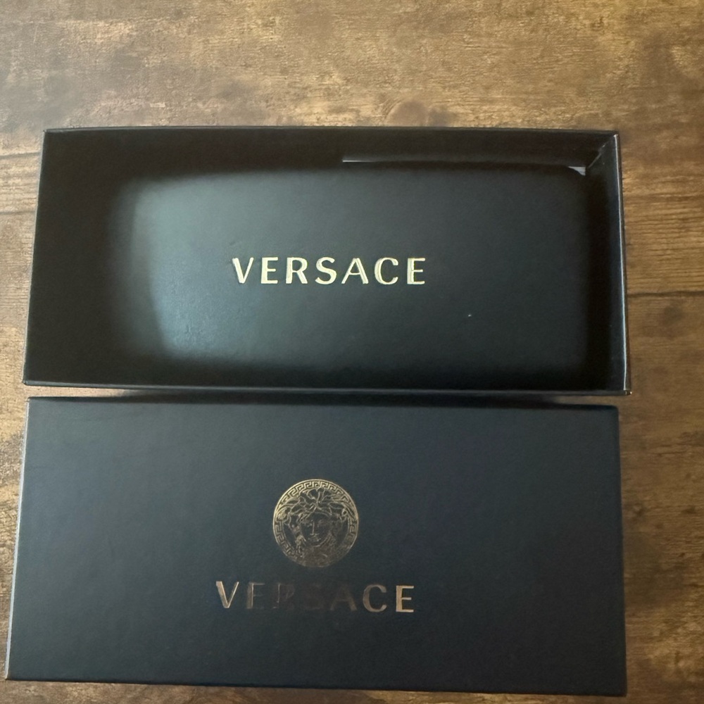 Versace Black Eyewear Frame